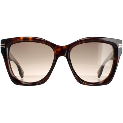 Marc Jacobs Vierkant Dames Havana Crystal Bruin Gradiënt MJ 1000/S One Size Marc Jacobs Vierkant Dames Havana Crystal Bruin Gradiënt MJ 1000/S One Size