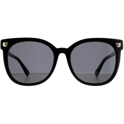 Moschino Vierkante Unisex Zwarte Grijze Zonnebril One Size Moschino Vierkante Unisex Zwarte Grijze Zonnebril One Size