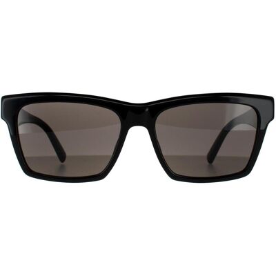 Saint Laurent zonnebril SL M104 002 Glanzende zwart donkergrijs One Size Saint Laurent zonnebril SL M104 002 Glanzende zwart donkergrijs One Size