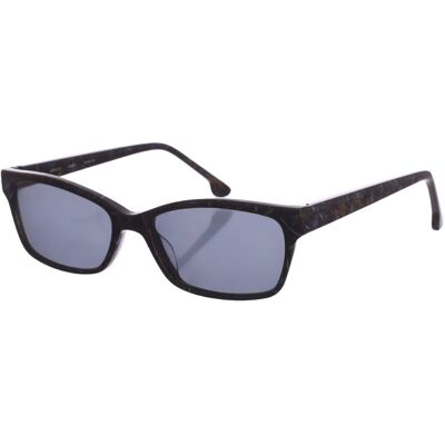 ZEN Rechthoekige acetaat zonnebril Z399B dames One Size ZEN Rechthoekige acetaat zonnebril Z399B dames One Size
