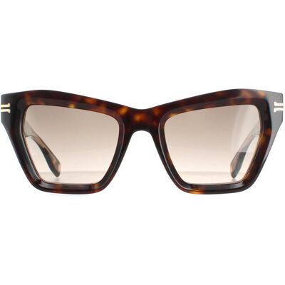 Marc Jacobs Cat Eye Dames Havana Crystal Bruin Gradiënt MJ 1001/S One Size Marc Jacobs Cat Eye Dames Havana Crystal Bruin Gradiënt MJ 1001/S One Size