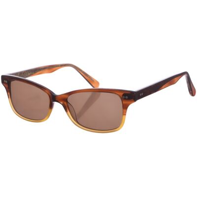 ZEN Z449 Unisex Vierkante Vorm Acetaat Zonnebril One Size ZEN Z449 Unisex Vierkante Vorm Acetaat Zonnebril One Size
