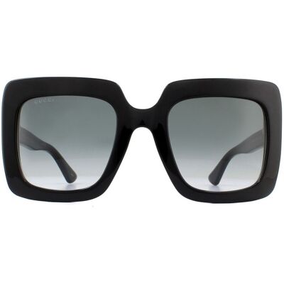 Gucci Zonnebril GG0328S 001 Zwart Grijs Verloop One Size Gucci Zonnebril GG0328S 001 Zwart Grijs Verloop One Size