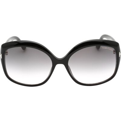 Tom Ford FT0919 Chiara 01B zwarte zonnebril One Size Tom Ford FT0919 Chiara 01B zwarte zonnebril One Size