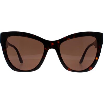 Versace VE4417U 525973 havana patroon donkerbruine zonnebril One Size Versace VE4417U 525973 havana patroon donkerbruine zonnebril One Size