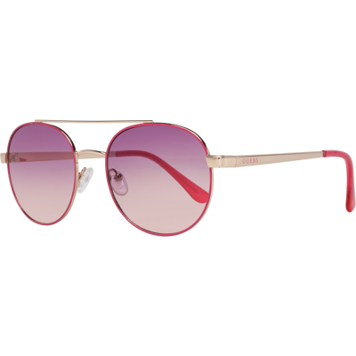 Guess GF0367 28Z 53 Dames Roze Zonnebril One Size Guess GF0367 28Z 53 Dames Roze Zonnebril One Size