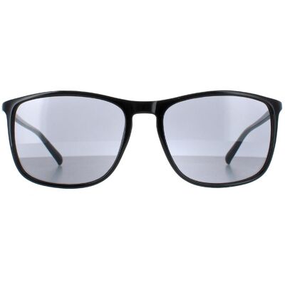 Calvin Klein CK20524S 001 glanzend zwarte effen rookgrijze zonnebril One Size Calvin Klein CK20524S 001 glanzend zwarte effen rookgrijze zonnebril One Size