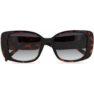 Karen Millen zonnebril KM5047 102 Dark Brown Green One Size Karen Millen zonnebril KM5047 102 Dark Brown Green One Size