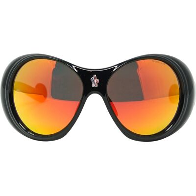 Moncler ML0148 01C 64 Black Sunglasses One Size Moncler ML0148 01C 64 Black Sunglasses One Size