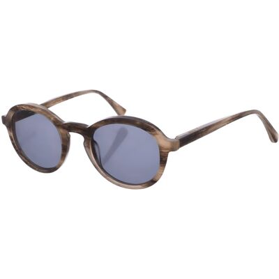 ZEN Unisex Z427 Ronde Vorm Acetaat Zonnebril One Size ZEN Unisex Z427 Ronde Vorm Acetaat Zonnebril One Size