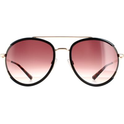 Ted Baker zonnebril TB1638 Gaia 001 Zwart goudbruin gradiënt One Size Ted Baker zonnebril TB1638 Gaia 001 Zwart goudbruin gradiënt One Size