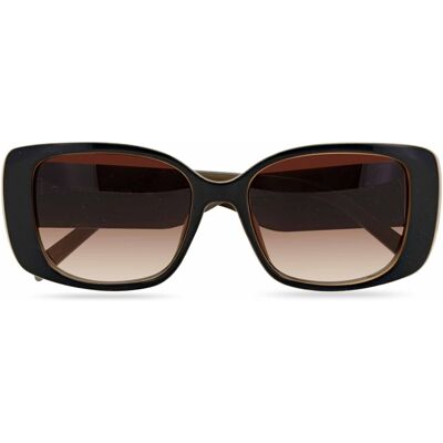 Karen Millen zonnebril KM5047 020 Black Brown One Size Karen Millen zonnebril KM5047 020 Black Brown One Size
