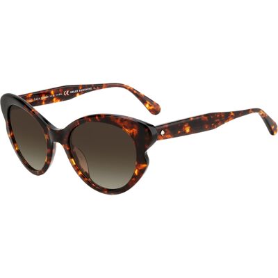Kate Spade Vrouwen Zonnebril 53/17/140 mm Acetaat One Size Kate Spade Vrouwen Zonnebril 53/17/140 mm Acetaat One Size