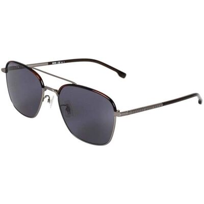 Boss zonnebril 1106/F/S Mannen Grijs One Size Boss zonnebril 1106/F/S Mannen Grijs One Size