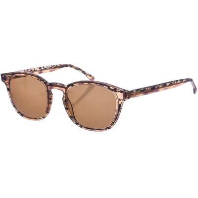 ZEN Z474 Unisex Vierkante Vorm Acetaat Zonnebril One Size ZEN Z474 Unisex Vierkante Vorm Acetaat Zonnebril One Size