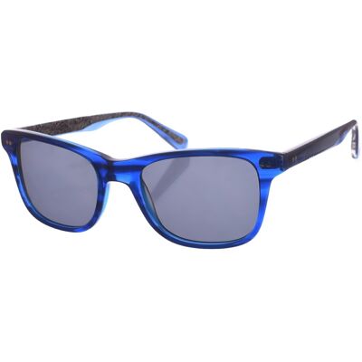 ZEN Unisex Z517 Vierkante Vorm Acetaat Zonnebril One Size ZEN Unisex Z517 Vierkante Vorm Acetaat Zonnebril One Size