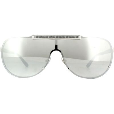 Versace Zonnebril VE2140 10006G Zilver Light Grijs Zilver Mirror One Size Versace Zonnebril VE2140 10006G Zilver Light Grijs Zilver Mirror One Size
