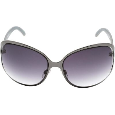 Calvin Klein grijze ovale zwarte zonnebril met lens One Size Calvin Klein grijze ovale zwarte zonnebril met lens One Size