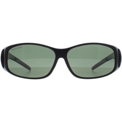 Montana Rechthoek Unisex Mat Zwart G15 Gepolariseerd MFO1 Fit Over Bril Zonnebril One Size Montana Rechthoek Unisex Mat Zwart G15 Gepolariseerd MFO1 Fit Over Bril Zonnebril One Size