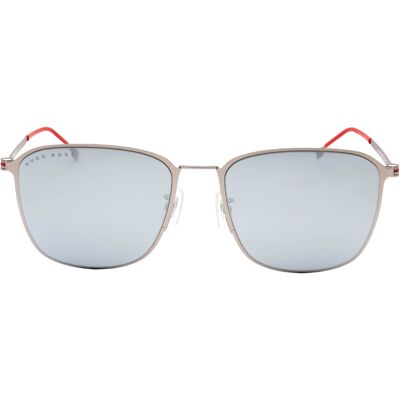 Hugo Boss Extra White ML Lens Mat Ruthenium Zilver Zonnebril One Size Hugo Boss Extra White ML Lens Mat Ruthenium Zilver Zonnebril One Size