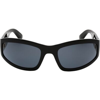 Moschino grijze lens gewaagd logo zwarte zonnebril One Size Moschino grijze lens gewaagd logo zwarte zonnebril One Size