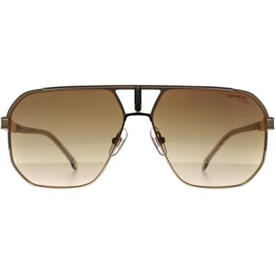 Carrera 1062/S J5G 86 goud bruin gradiënt antireflex zonnebril One Size Carrera 1062/S J5G 86 goud bruin gradiënt antireflex zonnebril One Size