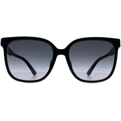 Moschino MOS134/F/S 7RM 9O zwart patroon donkergrijs gradiënt zonnebril One Size Moschino MOS134/F/S 7RM 9O zwart patroon donkergrijs gradiënt zonnebril One Size