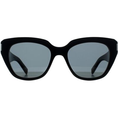 Saint Laurent Vierkant Vrouwen Zwart Grijs SL 827 One Size Saint Laurent Vierkant Vrouwen Zwart Grijs SL 827 One Size