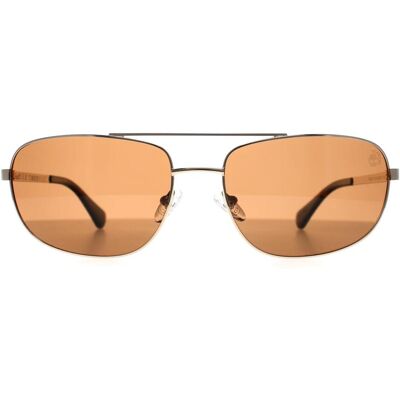 Timberland Aviator Heren Goud Bruin Gepolariseerd TB00045 One Size Timberland Aviator Heren Goud Bruin Gepolariseerd TB00045 One Size