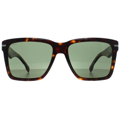 Hugo Boss Rechthoek Heren Havana Groen BOSS 1745/S One Size Hugo Boss Rechthoek Heren Havana Groen BOSS 1745/S One Size