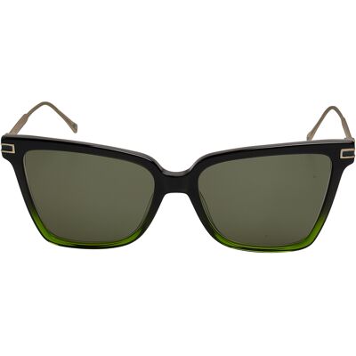 Salvatore Ferragamo Damesvierkante Acetaats zonnebril SF2036S One Size Salvatore Ferragamo Damesvierkante Acetaats zonnebril SF2036S One Size