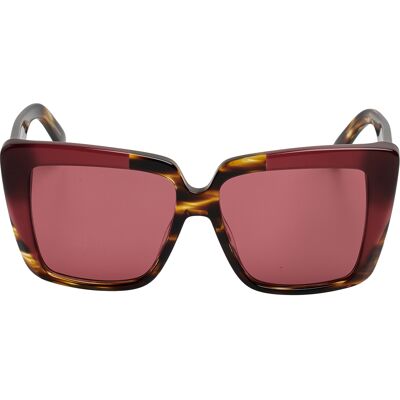 Salvatore Ferragamo Vrouwen Rechthoekige Acetaat Zonnebril SF1060SN One Size Salvatore Ferragamo Vrouwen Rechthoekige Acetaat Zonnebril SF1060SN One Size