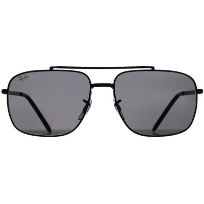 Ray-Ban Rechthoek Unisex Gepolijst Zwart Donkergrijs RB3796 One Size Ray-Ban Rechthoek Unisex Gepolijst Zwart Donkergrijs RB3796 One Size