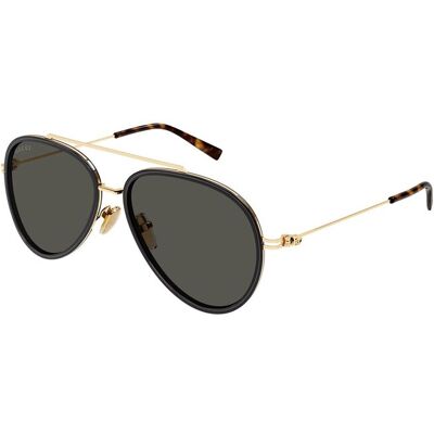Gucci Zonnebril Grijs One Size Gucci Zonnebril Grijs One Size