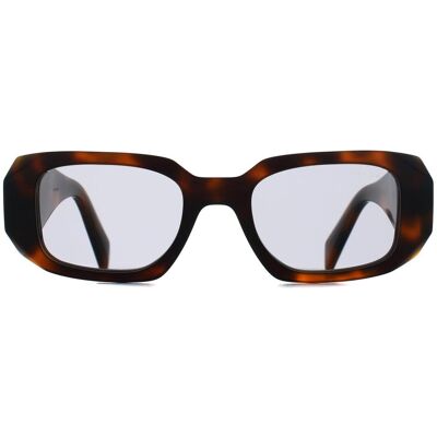 Prada PR17WS 20D50Q juniper tortoise grijs zonnebril One Size Prada PR17WS 20D50Q juniper tortoise grijs zonnebril One Size