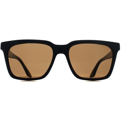 Emporio Armani EA4260 631373 zwart/beige bruine zonnebril One Size Emporio Armani EA4260 631373 zwart/beige bruine zonnebril One Size