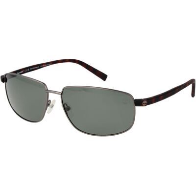 Timberland Grijze Metalen Zonnebril One Size Timberland Grijze Metalen Zonnebril One Size
