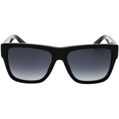 Moschino Zonnebril Met Grijze Gradient Glazen En Zwarte Accenten One Size Moschino Zonnebril Met Grijze Gradient Glazen En Zwarte Accenten One Size