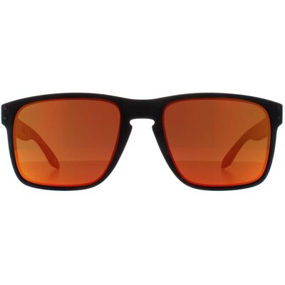 Oakley Square Mens Matt Black Prizm Ruby zonnebril One Size Oakley Square Mens Matt Black Prizm Ruby zonnebril One Size