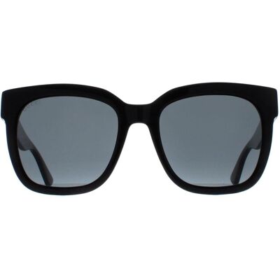 Gucci Vierkant Vrouwen Zwart Grijs GG0034SN One Size Gucci Vierkant Vrouwen Zwart Grijs GG0034SN One Size