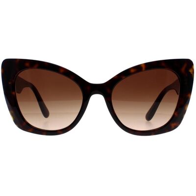 Dolce & Gabbana DG4405 502/13 havana bruin gradiënt zonnebril One Size Dolce & Gabbana DG4405 502/13 havana bruin gradiënt zonnebril One Size