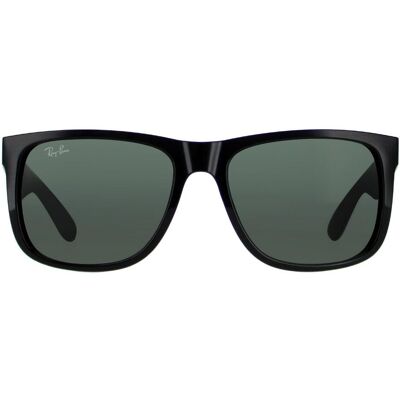 Ray-Ban Zonnebril Justin 4165 601/71 Glanzend Zwart Groen One Size Ray-Ban Zonnebril Justin 4165 601/71 Glanzend Zwart Groen One Size
