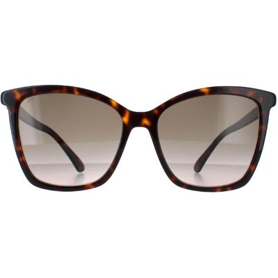 Jimmy Choo ALI/S 086 HA havana bruin gradiënt zonnebril One Size Jimmy Choo ALI/S 086 HA havana bruin gradiënt zonnebril One Size