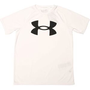 Boy's Under Armour Junior UA Tech Big Logo T-Shirt in White 9-10J / 134-140cm Boy's Under Armour Junior UA Tech Big Logo T-Shirt in White 9-10J / 134-140cm