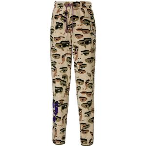 Puma x Kidsuper Studios Bruin Dames Stretch Wst Fleeve AOP Track Broek 530403 96 M Puma x Kidsuper Studios Bruin Dames Stretch Wst Fleeve AOP Track Broek 530403 96 M