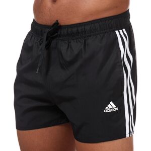 Men's adidas 3-Stripes CLX Swim Shorts in Black 34 inch Men's adidas 3-Stripes CLX Swim Shorts in Black 34 inch