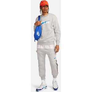 Nike Air Heren Fleece BB Crewneck Cargo Tracksuit - Grijs - XL Nike Air Heren Fleece BB Crewneck Cargo Tracksuit - Grijs - XL