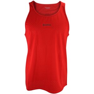 Bjorn Borg Hardloop Ademend en Lichtgewicht Geperforeerd Mouwloos T-shirt voor Mannen S Bjorn Borg Hardloop Ademend en Lichtgewicht Geperforeerd Mouwloos T-shirt voor Mannen S