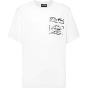 Plein Sport Cotton Round Neck T-Shirt Hyper Sport S Plein Sport Cotton Round Neck T-Shirt Hyper Sport S