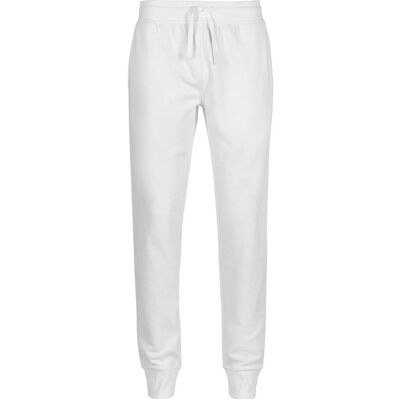 SOLS Heren Jake Slim Joggingbroek (Wit) XS (Lang) SOLS Heren Jake Slim Joggingbroek (Wit) XS (Lang)